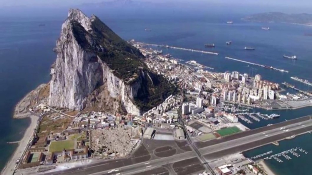 Paisaje de Gibraltar